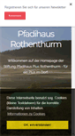 Mobile Screenshot of pfadihaus-rothenthurm.ch